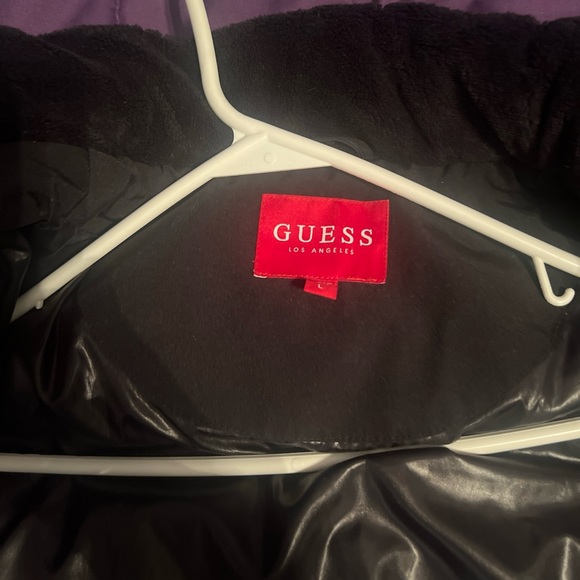 Stylish Dark Green Guess Jacket Large - Picture 3 of 4